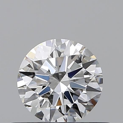0.44 carat F-VVS1 Excellent cut Natūralus Round Deimantas (1)