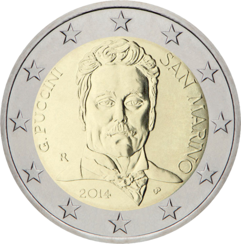 2014 San Marino Puccini 2 euro coin (3)