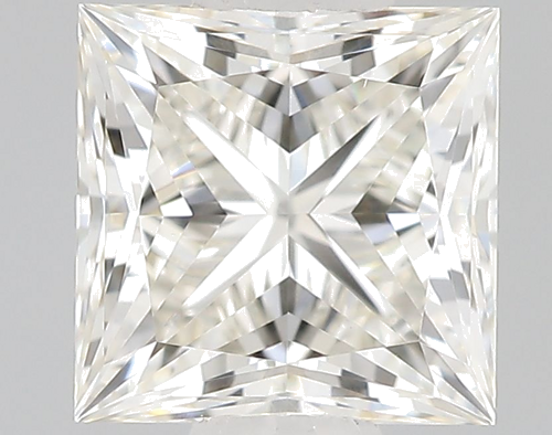 0.61 carat K-VVS2 Natūralus Princess Deimantas (1)