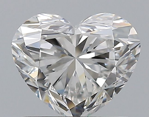 1.03 carat F-VVS2 Natūralus Heart Deimantas (1)