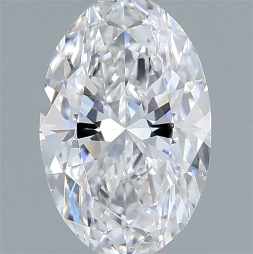 0.51 carat D-VS2 Natūralus Oval Deimantas (1)