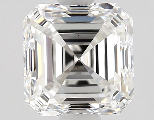 1.07 carat F-VS1 Natūralus Asscher Deimantas (1)
