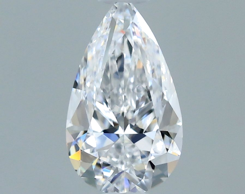 0.36 carat D-VVS1 Natūralus Pear Deimantas (1)