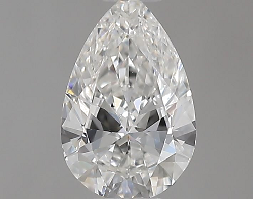 0.4 carat F-VS2 Natūralus Pear Deimantas (1)