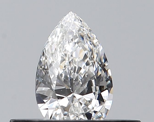 0.26 carat F-VVS1 Natūralus Pear Deimantas (1)