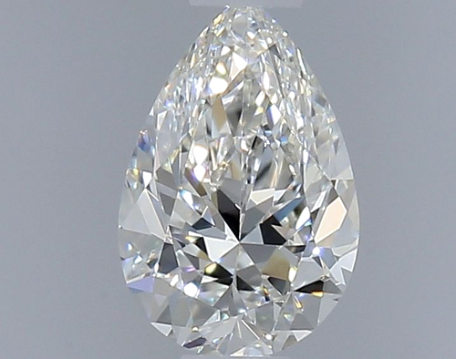 0.34 carat G-IF Natūralus Pear Deimantas (1)