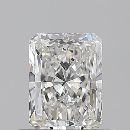 0.53 carat G-VVS2 Natūralus Radiant Deimantas (1)