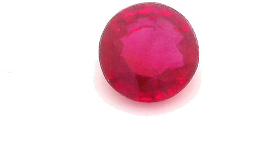 0.36 carat RED Round Rubinas (1)