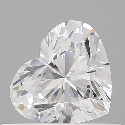 0.5 carat D-VS1 Natūralus Heart Deimantas (1)