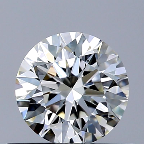 0.5 carat H-VS2 Excellent cut Natūralus Round Deimantas (1)