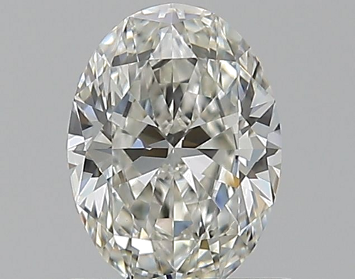 0.6 carat H-VS1 Natūralus Oval Deimantas (1)