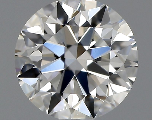 0.5 carat F-VVS1 Very Good cut Natūralus Round Deimantas (1)