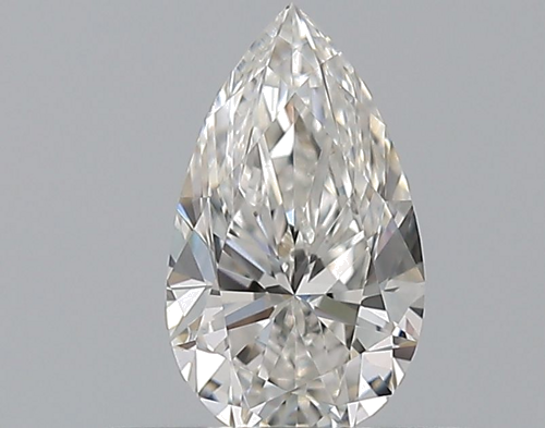 0.35 carat F-VS1 Natūralus Pear Deimantas (1)