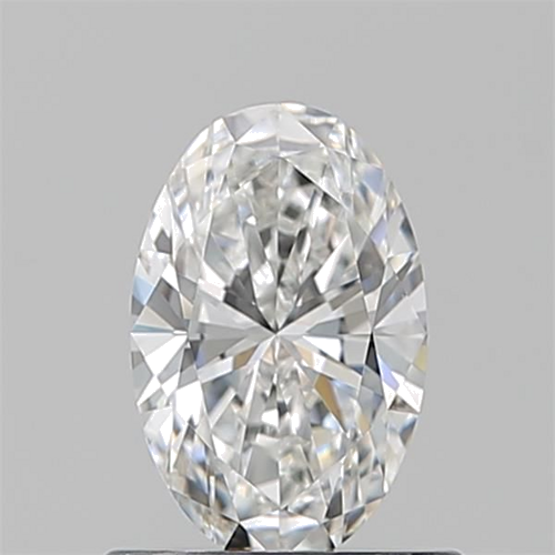 0.7 carat F-VVS2 Natūralus Oval Deimantas (1)