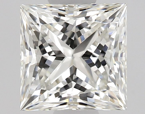 0.7 carat I-VVS1 Natūralus Princess Deimantas (1)