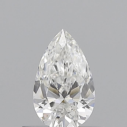 0.5 carat F-SI1 Natūralus Pear Deimantas (1)