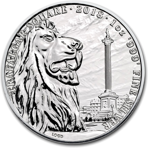 2018 Trafalgar squere Great Britain 1 oz silver coin (1)