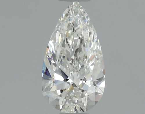0.44 carat G-VS1 Natūralus Pear Deimantas (1)