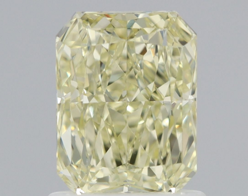 1.26 carat Fancy Light Yellow-VS1 Natūralus Radiant Deimantas (1)