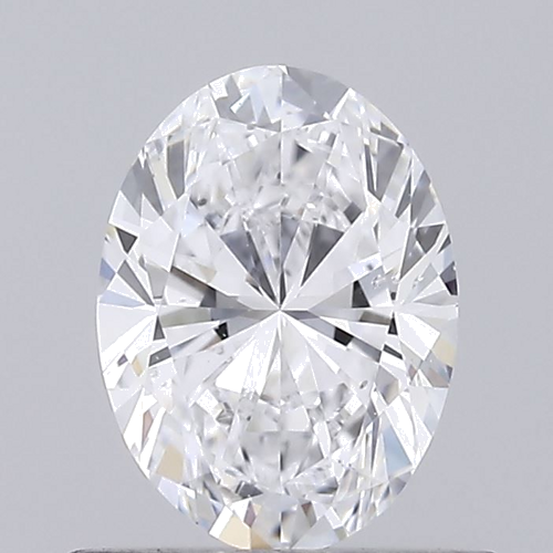 0.63 carat D-SI1 Natūralus Oval Deimantas (1)