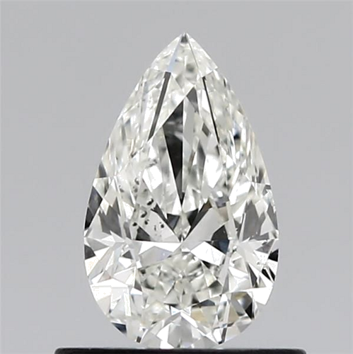 0.61 carat J-SI2 Natūralus Pear Deimantas (1)
