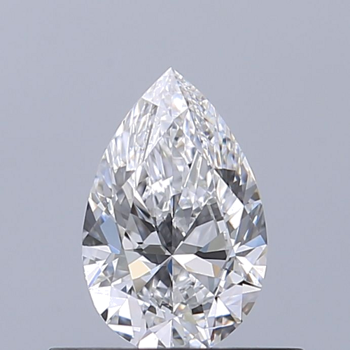 0.4 carat D-VVS1 Natūralus Pear Deimantas (1)