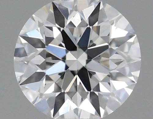 0.18 carat F-VVS1 Excellent cut Natūralus Round Deimantas (1)