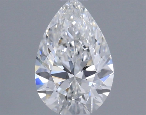 0.3 carat F-VS1 Natūralus Pear Deimantas (1)
