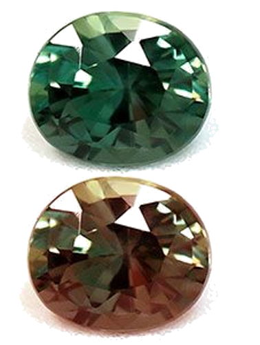 0.28 carat GREEN Oval Alexandrite (1)