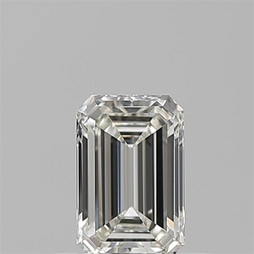 0.5 carat I-VVS2 Natūralus Emerald Deimantas (1)