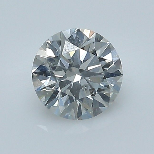 0.66 carat F-SI2 Excellent cut Natūralus Round Deimantas (1)