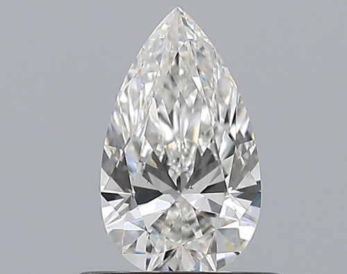 0.61 carat F-VS1 Natūralus Pear Deimantas (1)