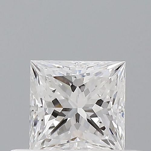 0.4 carat D-VVS2 Natūralus Princess Deimantas (1)