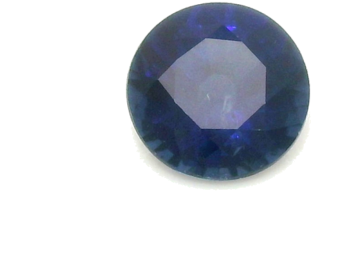 0.62 carat BLUE Round Safyras (1)