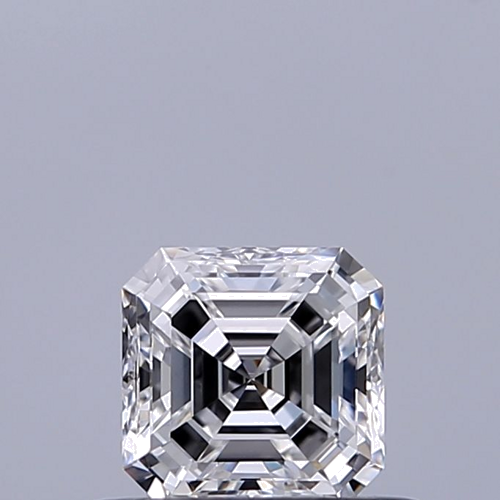 0.41 carat D-VVS1 Natūralus Asscher Deimantas (1)