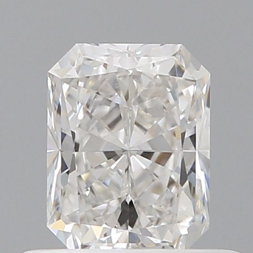 0.5 carat F-VS2 Natūralus Radiant Deimantas (1)