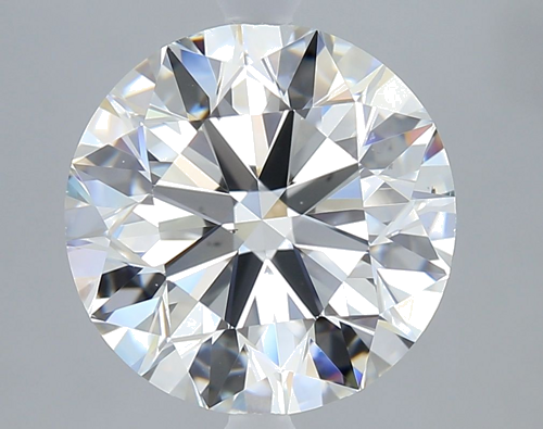 4.02 carat H-VS2 Excellent cut Natūralus Round Deimantas (1)