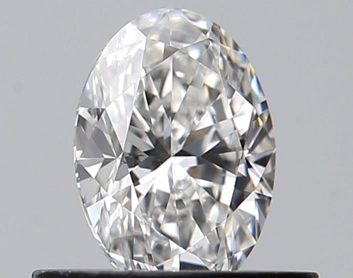 0.49 carat F-VVS2 Natūralus Oval Deimantas (1)