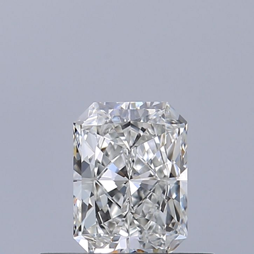 0.38 carat F-VVS2 Natūralus Radiant Deimantas (1)