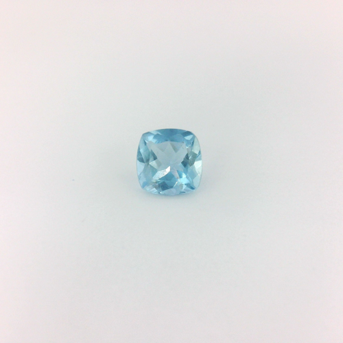 0.45 carat BLUE Cushion Aquamarine (1)