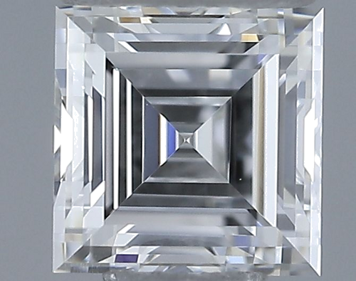 0.43 carat E-VVS1 Natūralus Square Radiant Deimantas (1)
