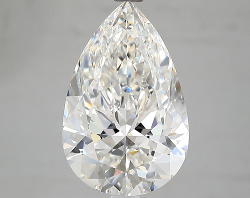 4.0 carat G-VS1 Natūralus Pear Deimantas (1)