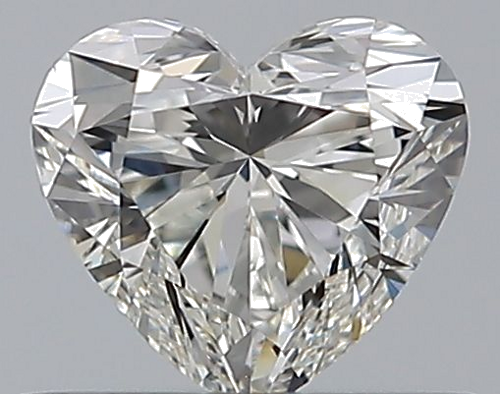0.4 carat H-VS2 Natūralus Heart Deimantas (1)