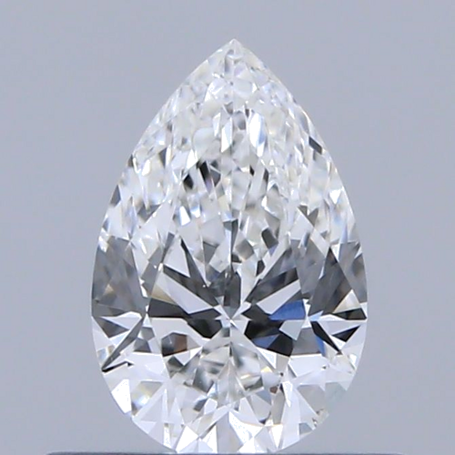 0.4 carat E-SI1 Natūralus Pear Deimantas (1)
