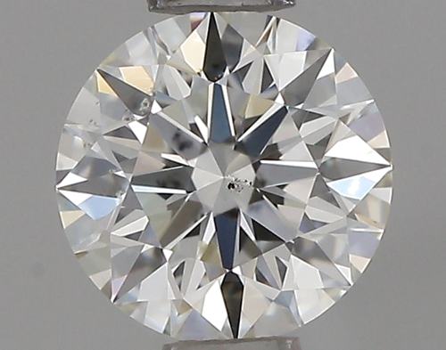 0.53 carat I-SI1 Excellent cut Natūralus Round Deimantas (1)