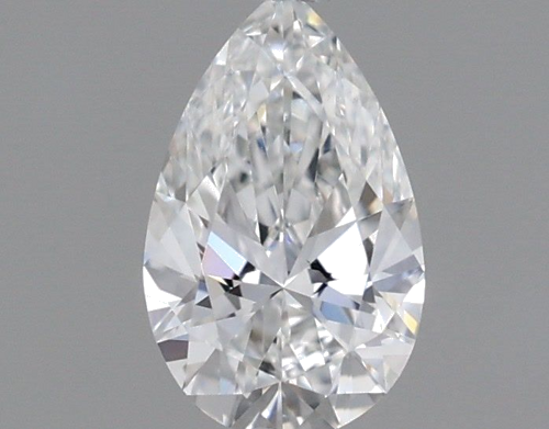 0.34 carat E-VS1 Natūralus Pear Deimantas (1)