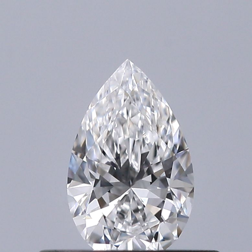 0.31 carat D-VVS1 Natūralus Pear Deimantas (1)