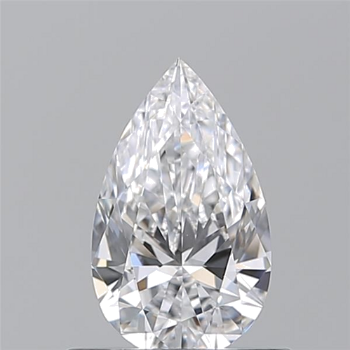 0.52 carat D-VVS1 Natūralus Pear Deimantas (1)