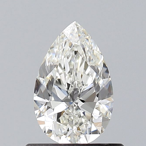 0.63 carat H-VS2 Natūralus Pear Deimantas (1)