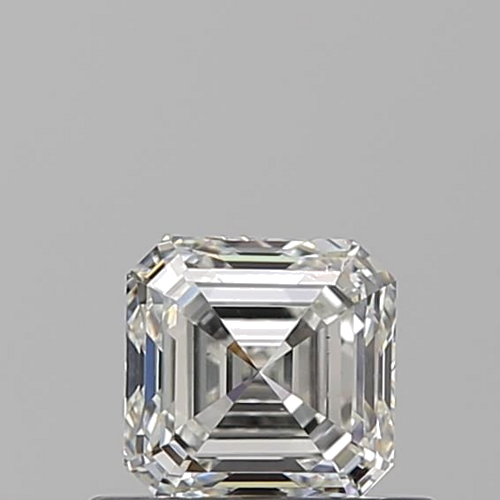 0.59 carat H-VS2 Natūralus Asscher Deimantas (1)